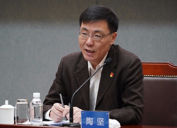 陶坚校长作宣讲辅导报告 陶坚校长作宣讲辅导报告
