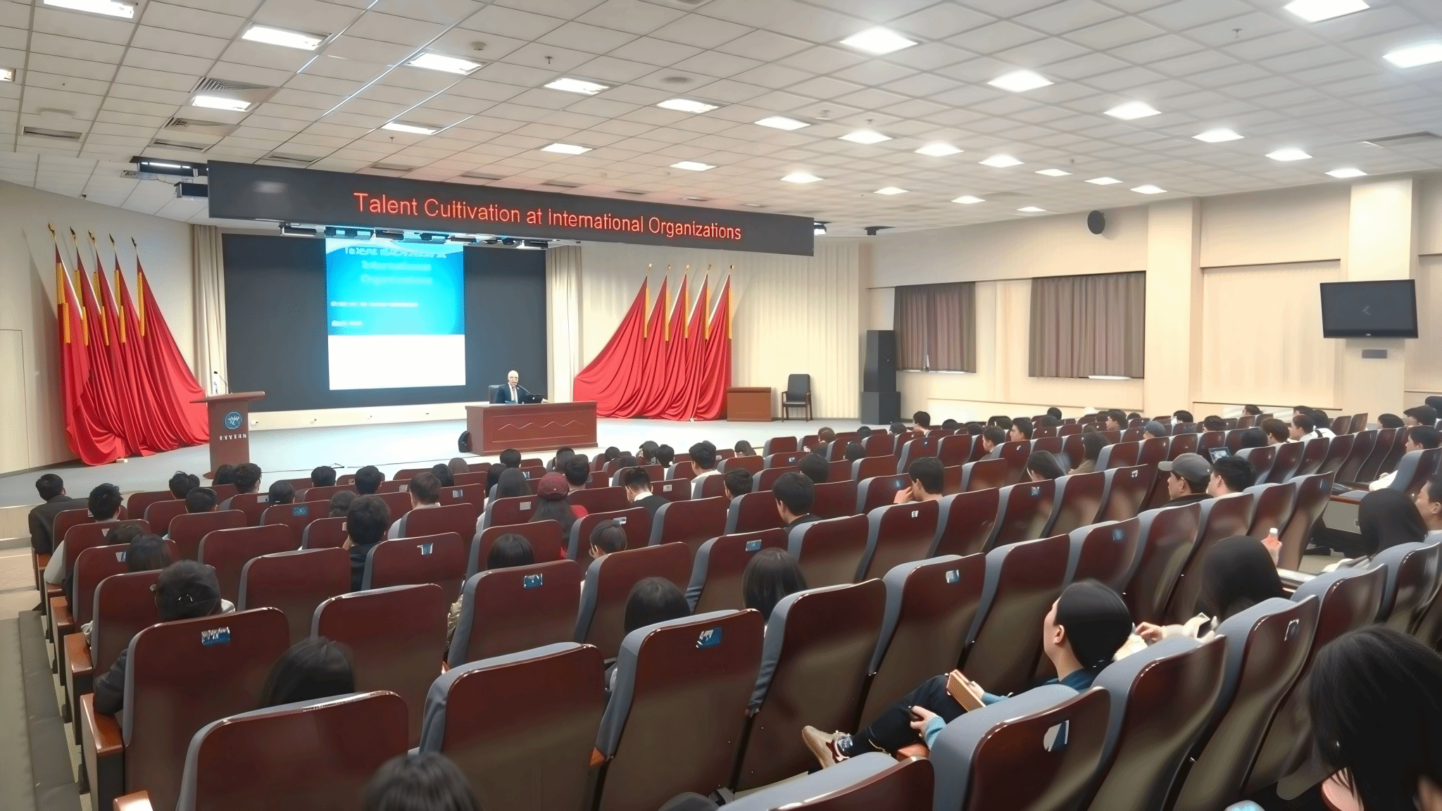 中国政府友谊奖获得者安德烈·切韦廖夫博士受邀为我院师生作讲座