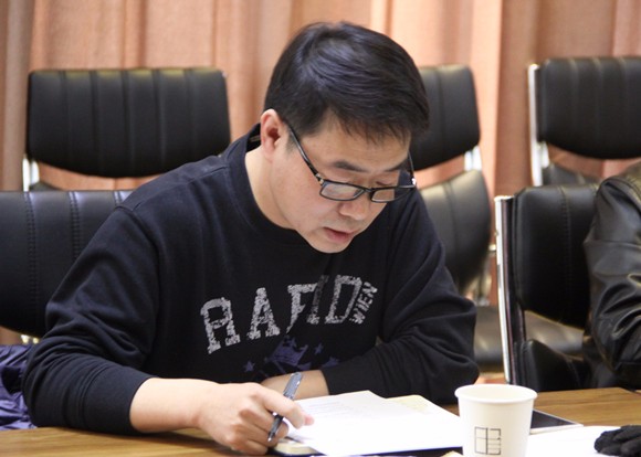 公管系副主任邓陆交流学生工作 公管系副主任邓陆交流学生工作