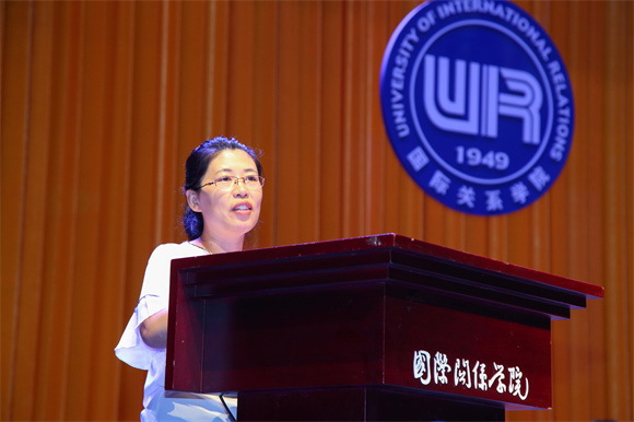 外语学院孙敏老师发言 外语学院孙敏老师发言
