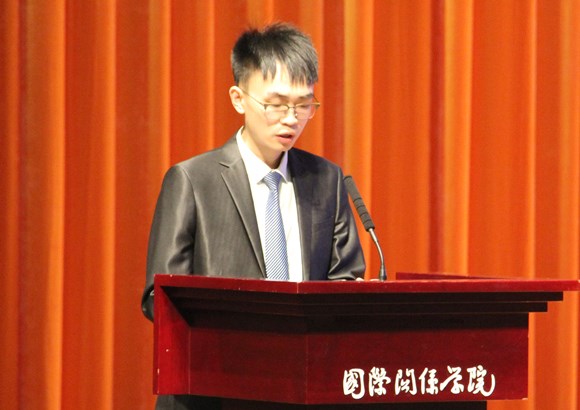 第二十六届第二期学生会主席邱星华代表学生会作报告 第二十六届第二期学生会主席邱星华代表学生会作报告