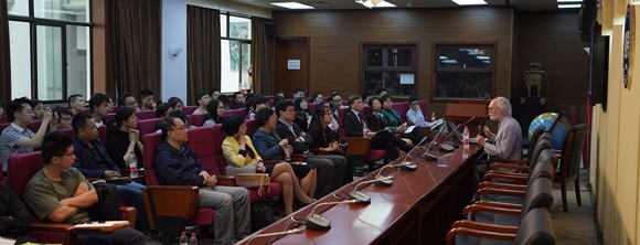 “迈向全球国际关系学:国际关系学百年反思”学术演讲现场 “迈向全球国际关系学:国际关系学百年反思”学术演讲现场